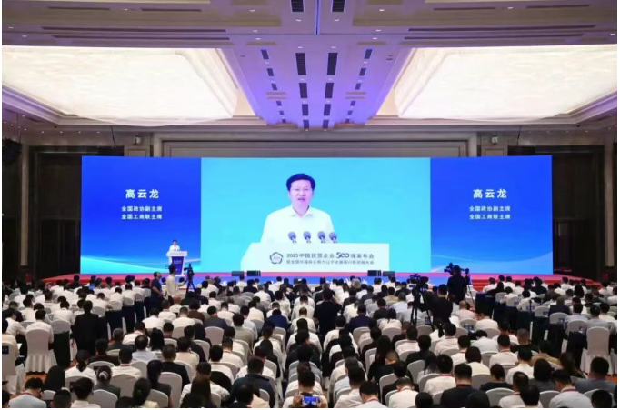 青山、振石、宏旺、甬金等上榜“2025中國(guó)民營(yíng)企業(yè)500強(qiáng)”